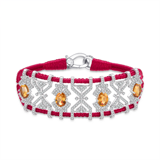 Bracelet Fortalezza Rani - Citrines