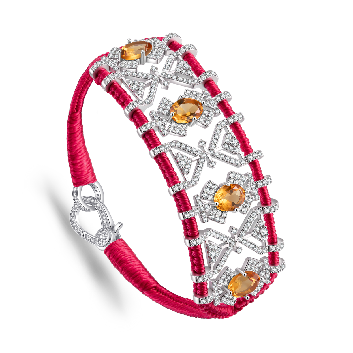 Bracelet Fortalezza Rani- Citrines