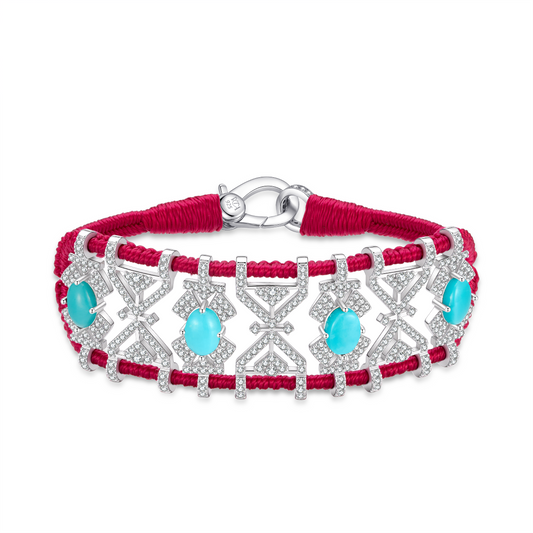 Bracelet Fortalezza Rani - Turquoises