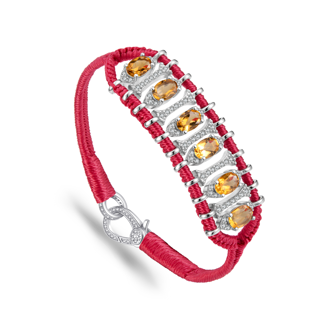 Bracelet Teresina Rani - Citrines