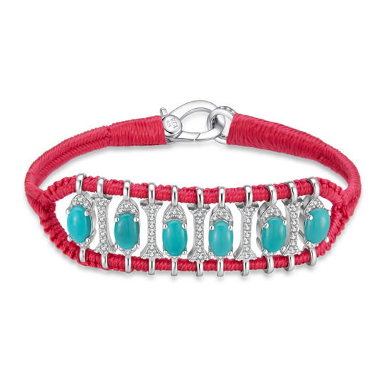 Bracelet Teresina Rani - Turquoises