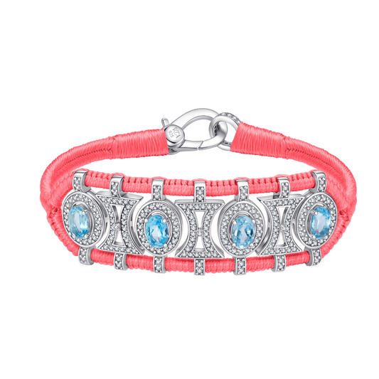 Olinda Cheeks bracelet - Topazes