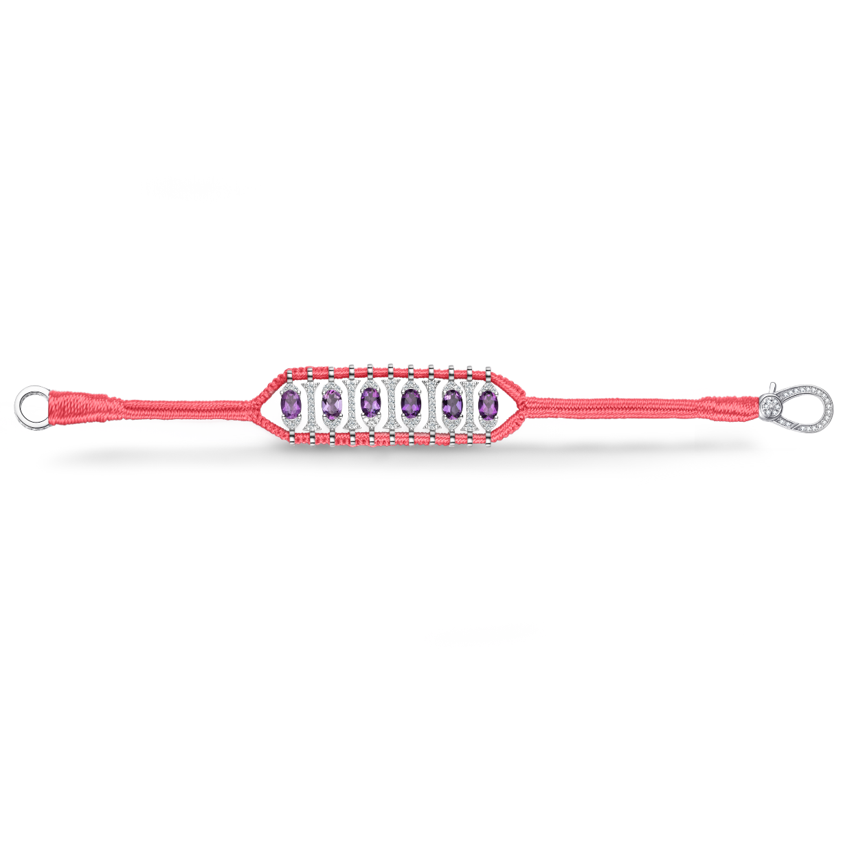 Teresina Cheeks bracelet - Amethyst