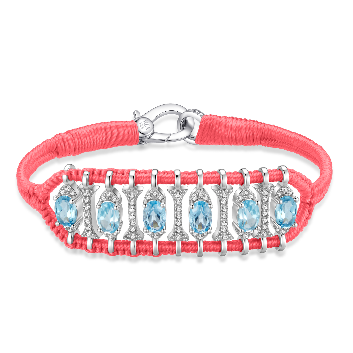 Teresina cheeks bracelet - Topaz