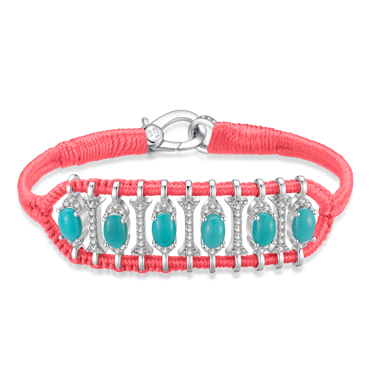 Teresina cheeks bracelet - Turquoise