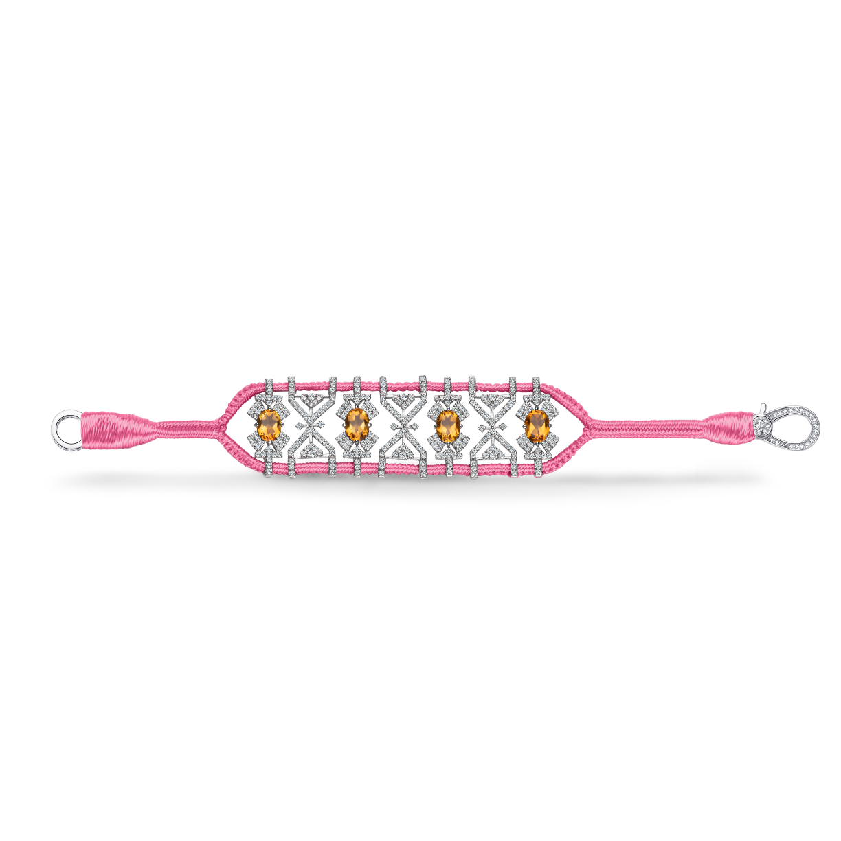 Bracelet Fortalezza Barbie - Citrines