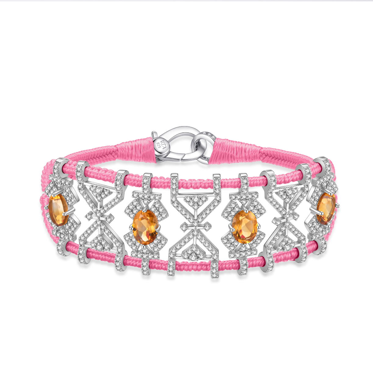 Bracelet Fortalezza Barbie - Citrines