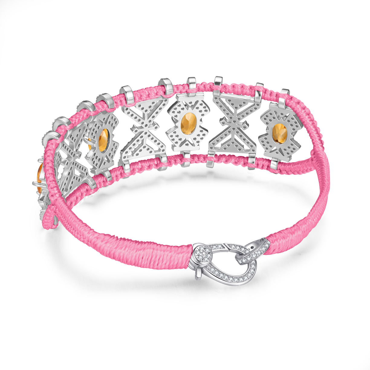 Bracelet Fortalezza Barbie - Citrines