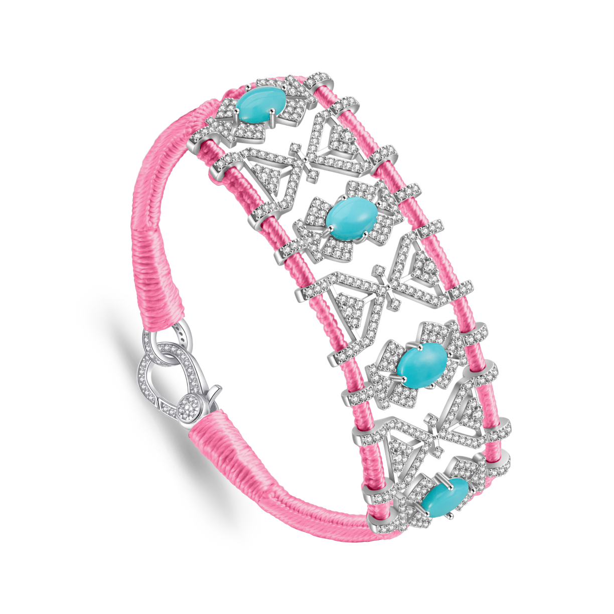 Bracelet Fortalezza Barbie - Turquoises
