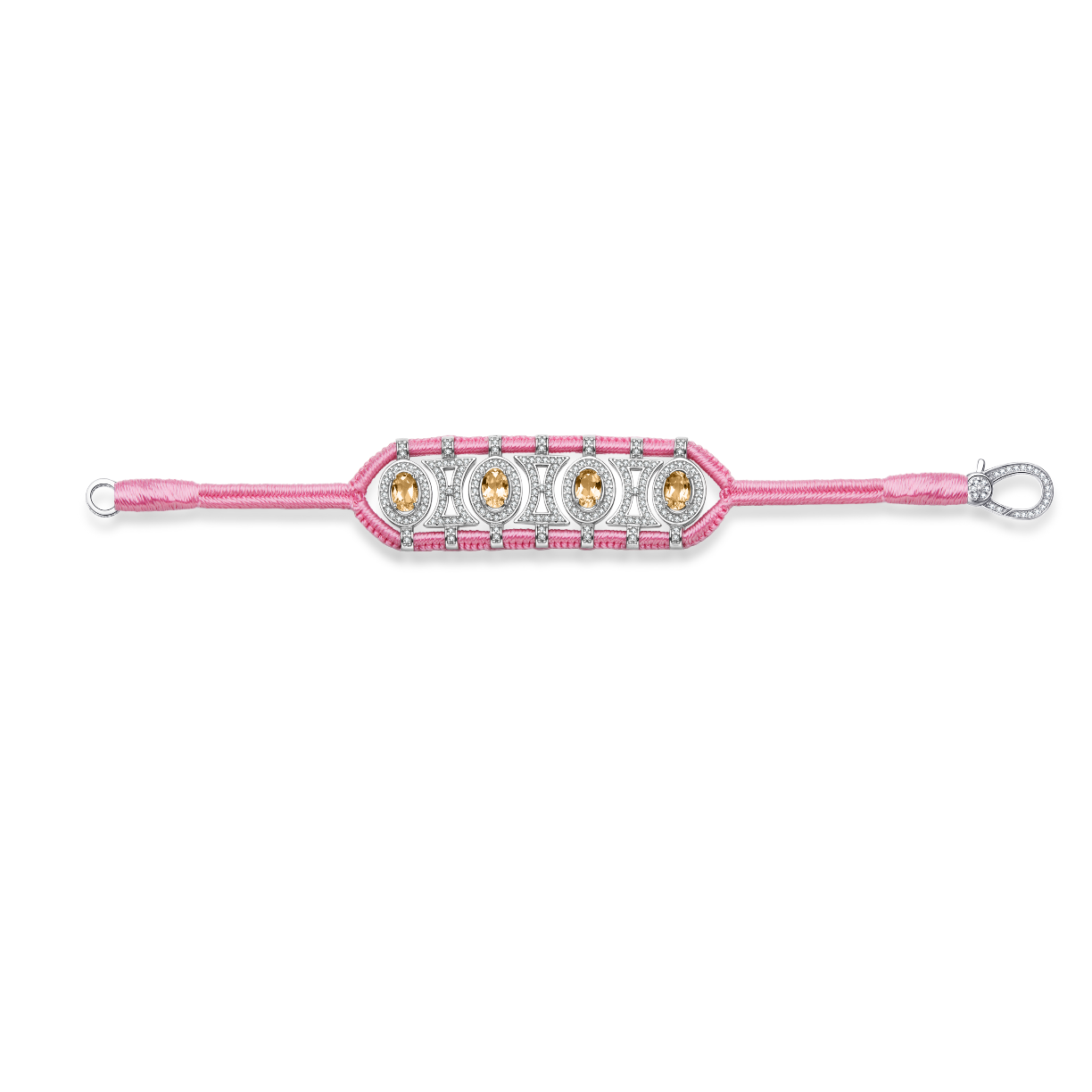 Olinda barbie bracelet - Citrines