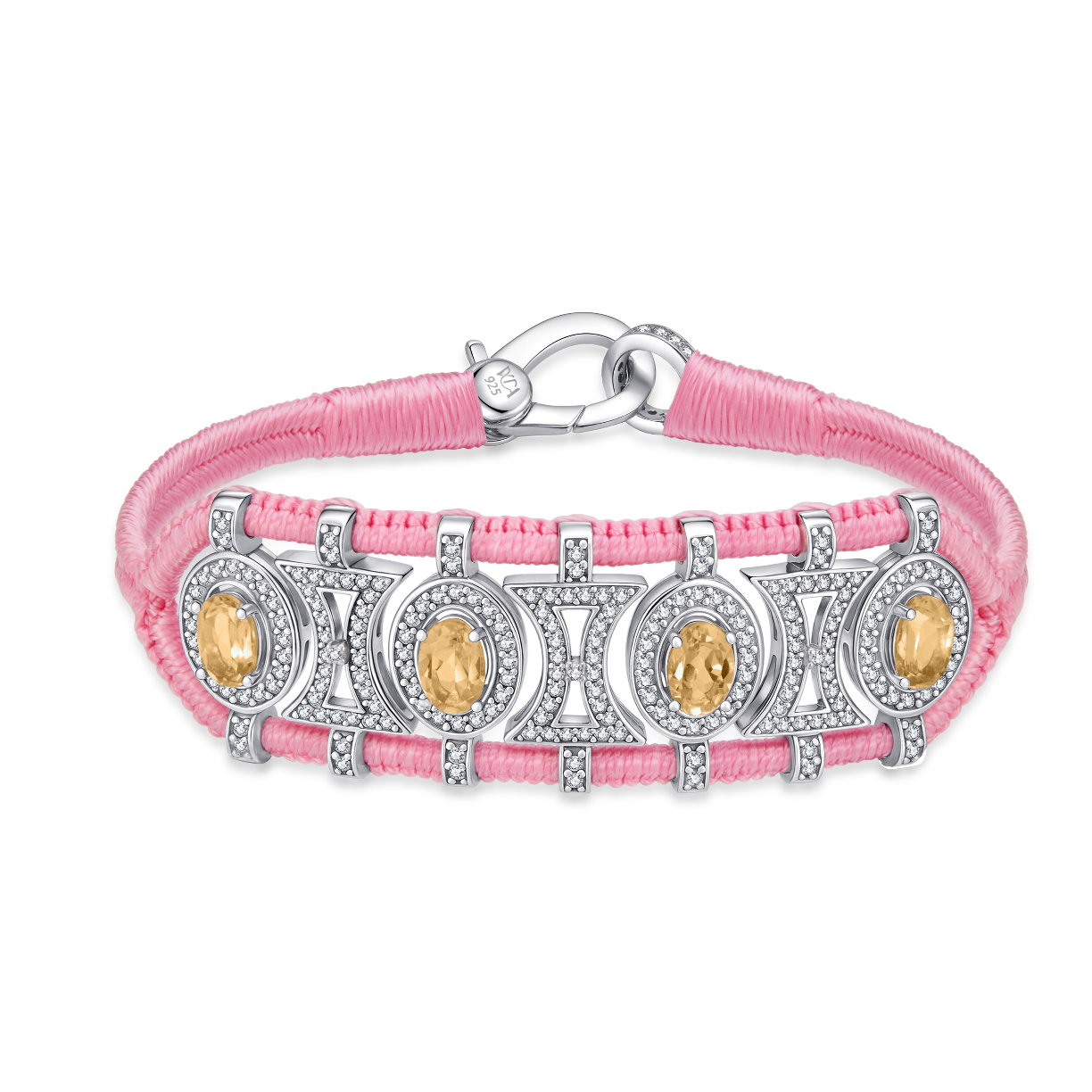 Olinda barbie bracelet - Citrines