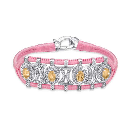 Olinda barbie bracelet - Citrines