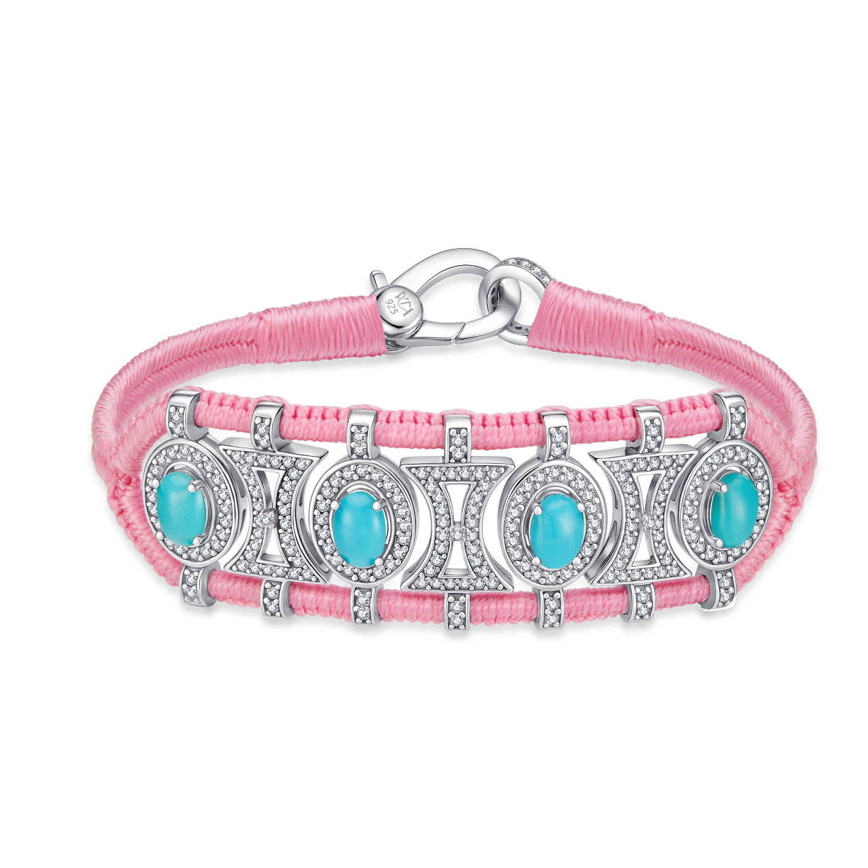Bracelet Olinda barbie - turquoises