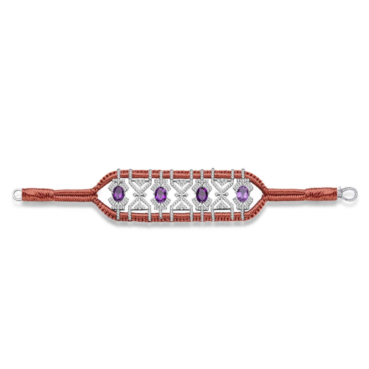 Bracelet Fortalezza Blush- Améthyste