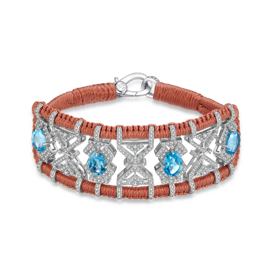 Bracelet Fortalezza blush - Topazes