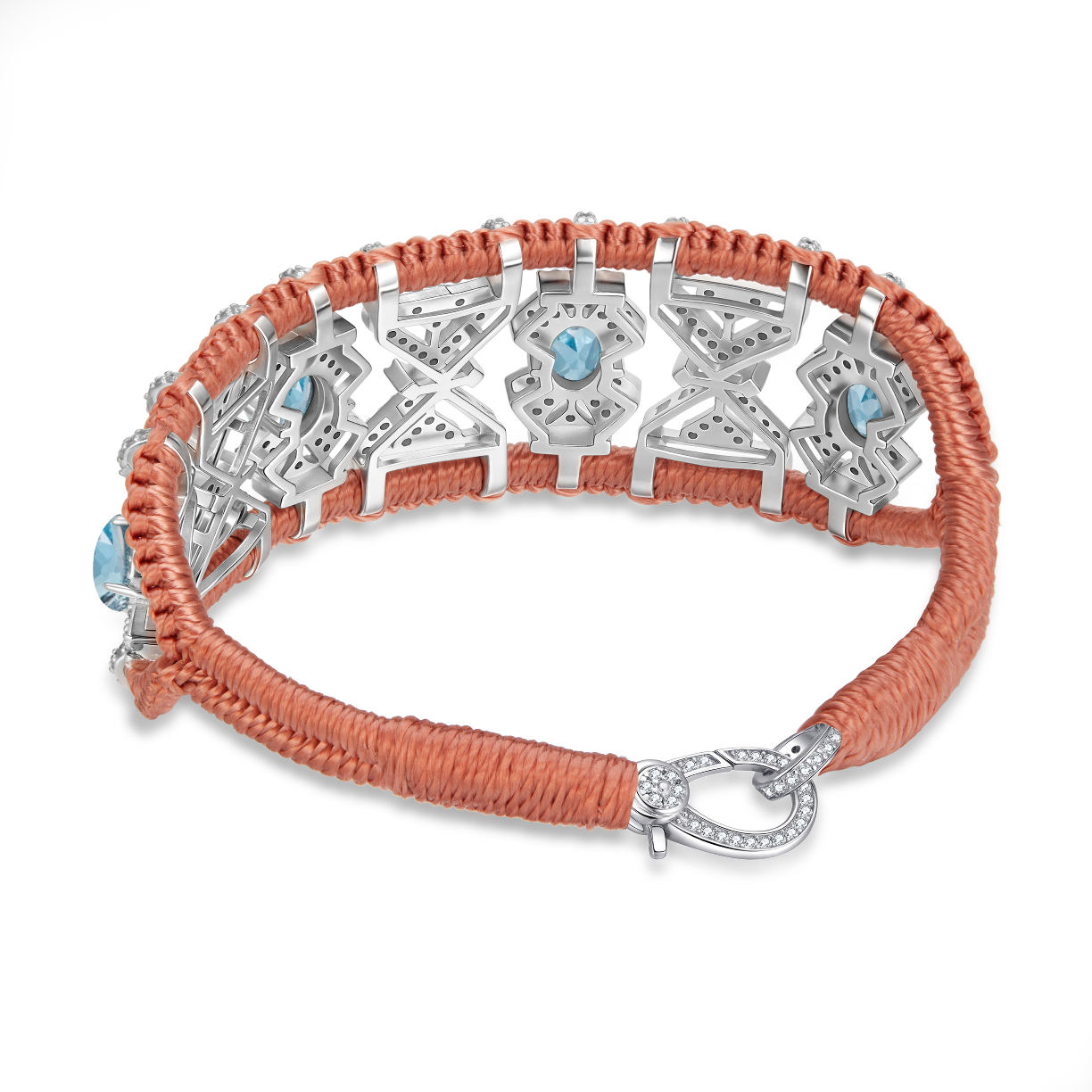 Bracelet Fortalezza blush - Topazes