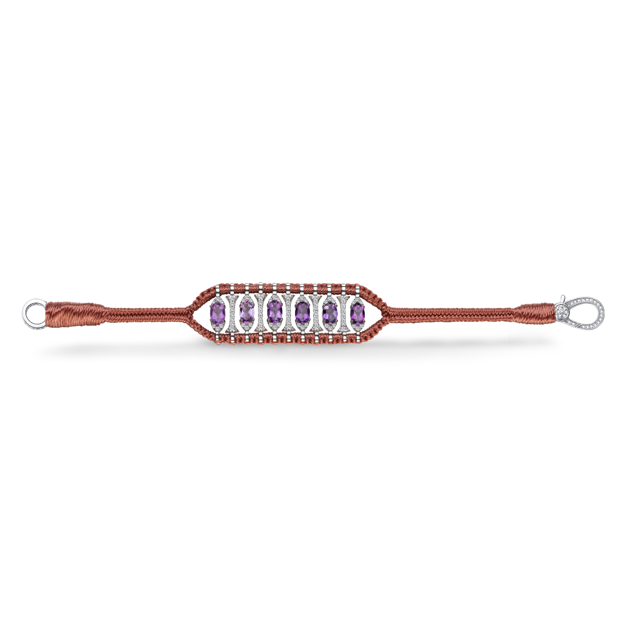 Teresina Blush bracelet - Amethyst