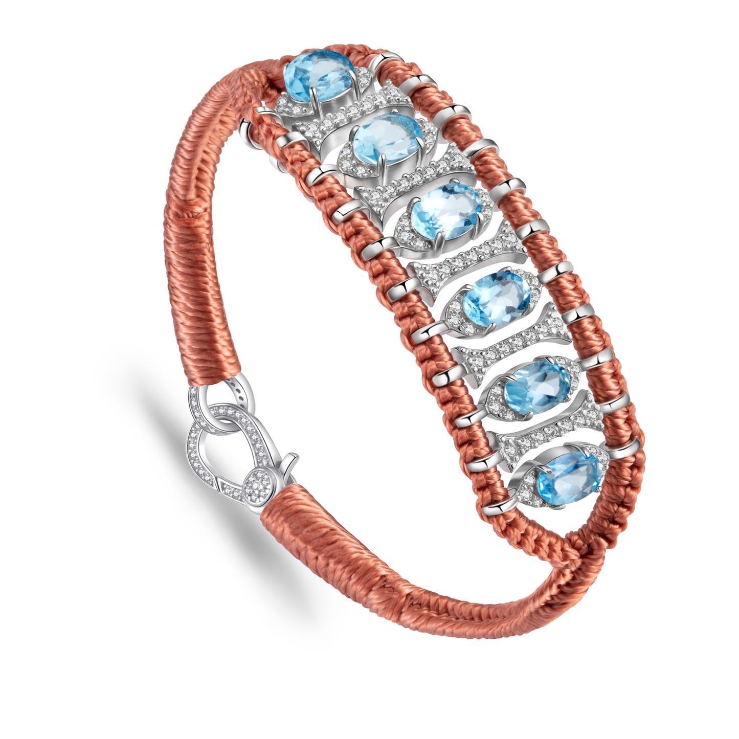 Teresina blush bracelet - Topaz