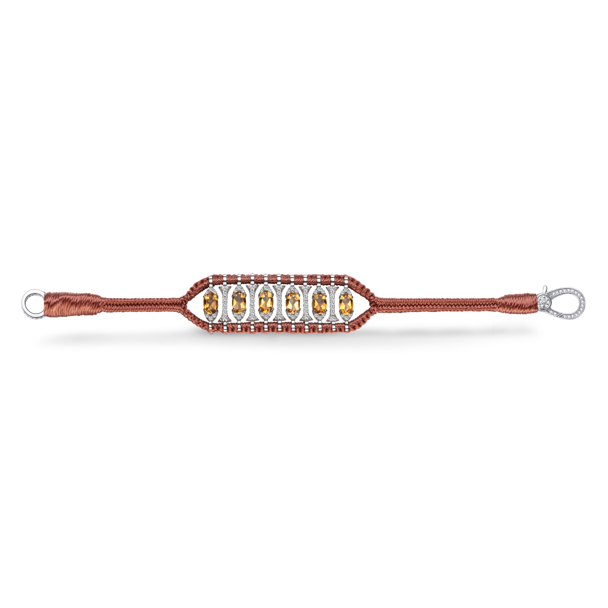 Bracelet Teresina Blush - Citrines