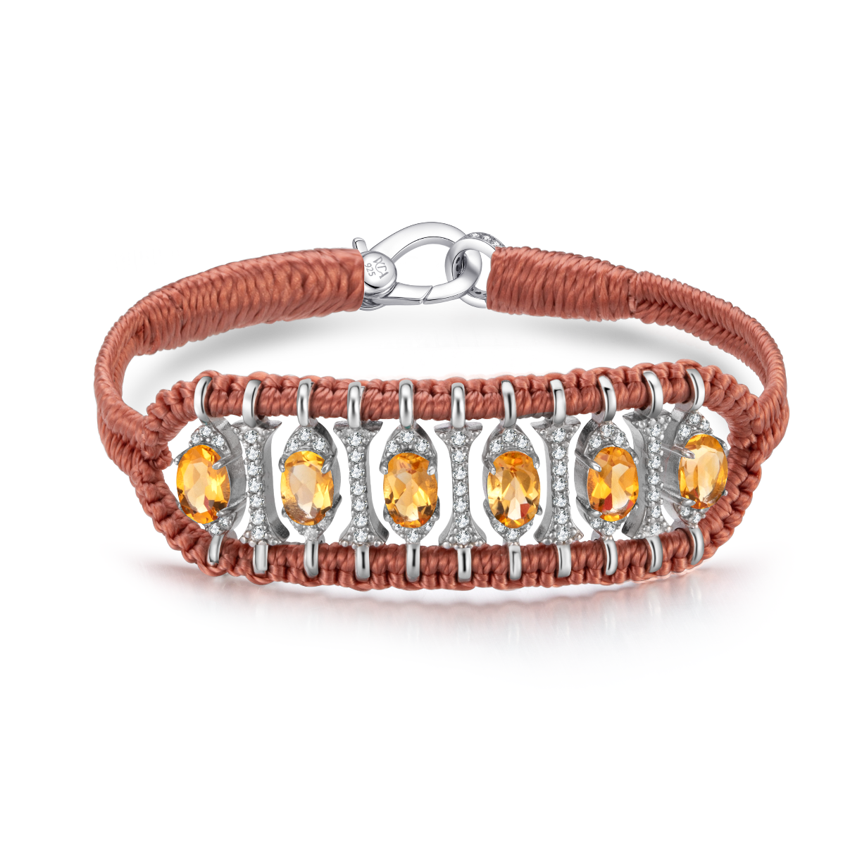 Bracelet Teresina Blush - Citrines