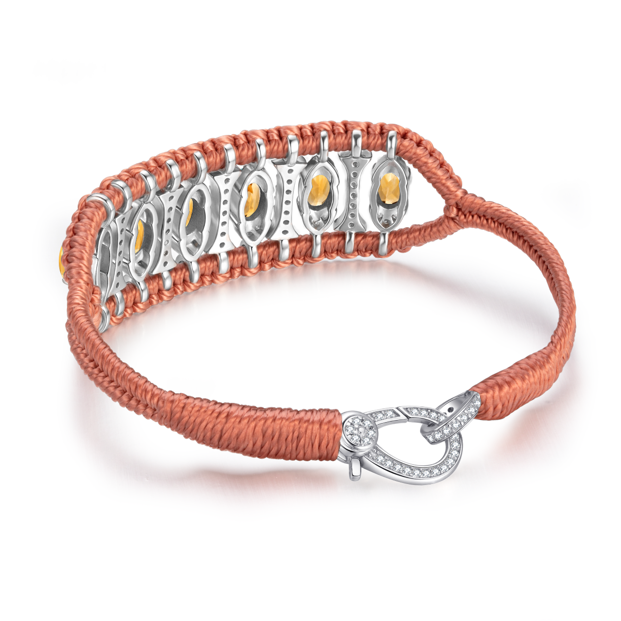 Bracelet Teresina Blush - Citrines