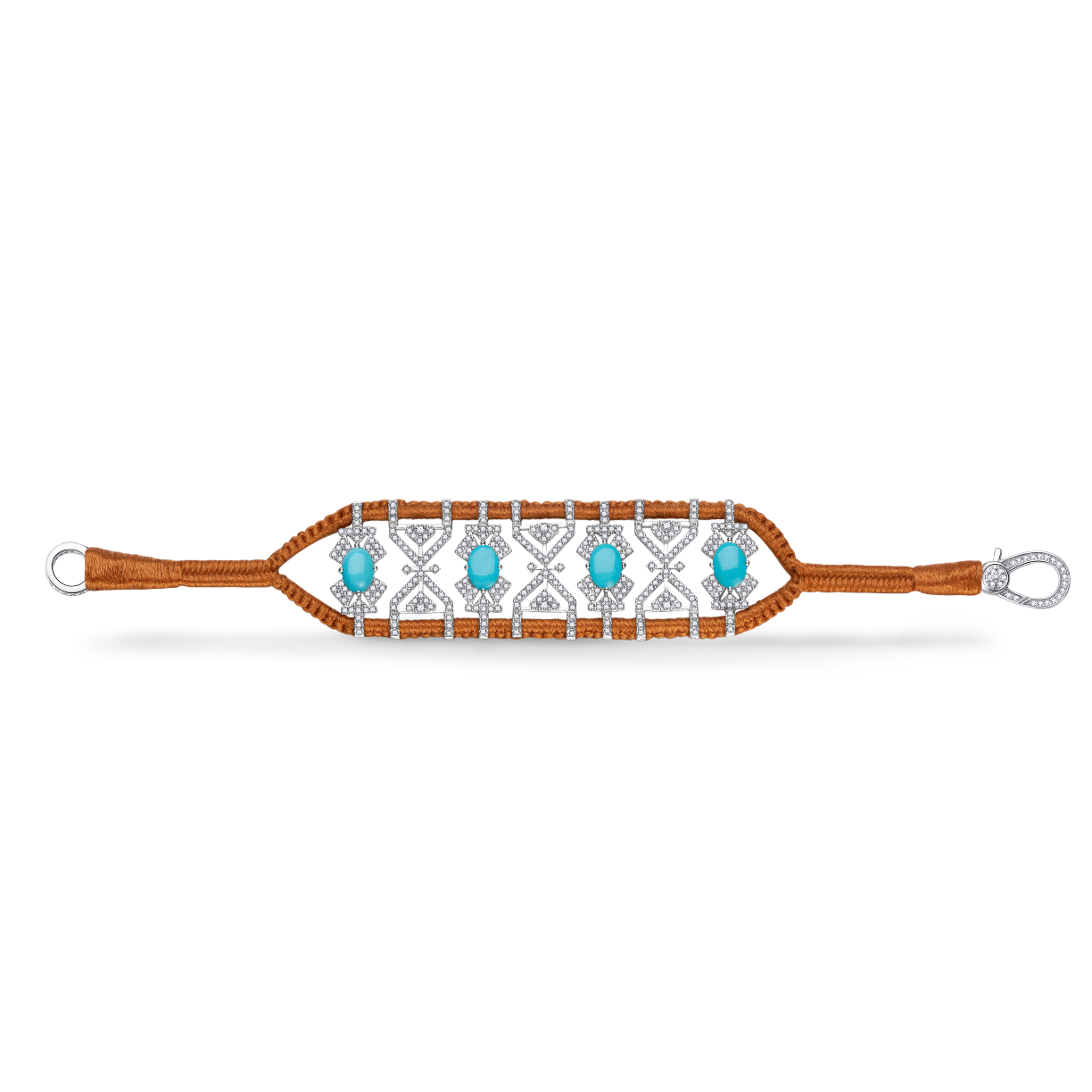 Bracelet Fortalezza Camel - Turquoises