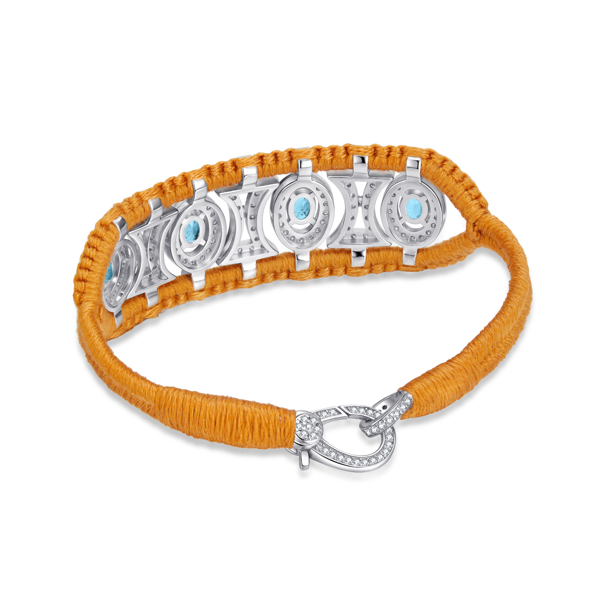Olinda Camel bracelet - Topazes