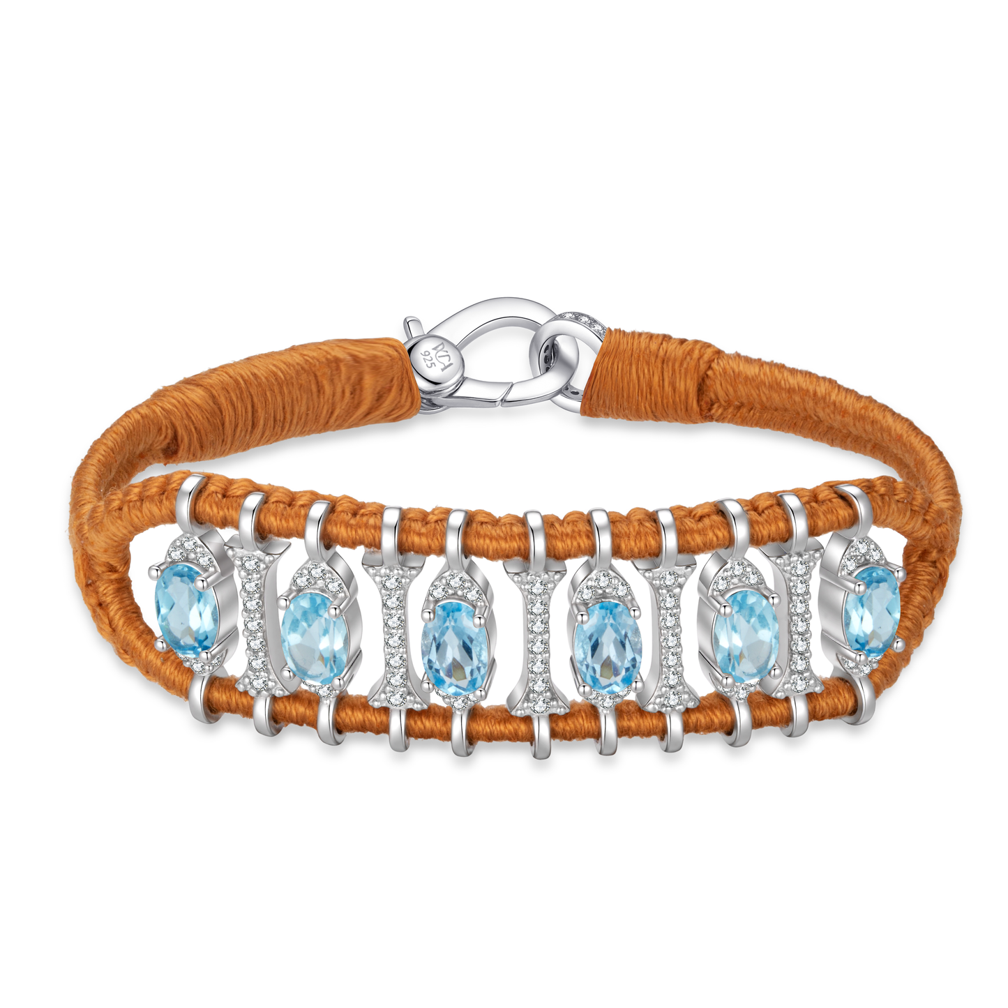 Teresina camel bracelet - Topaz