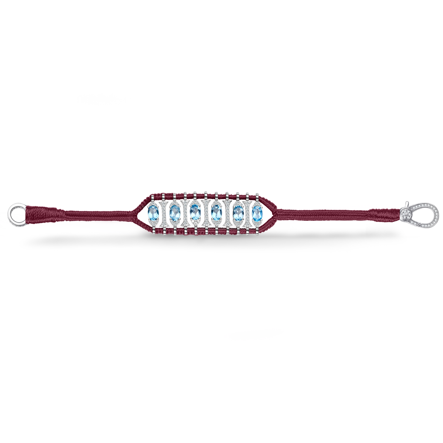 Teresina bamboo bracelet - Topaz