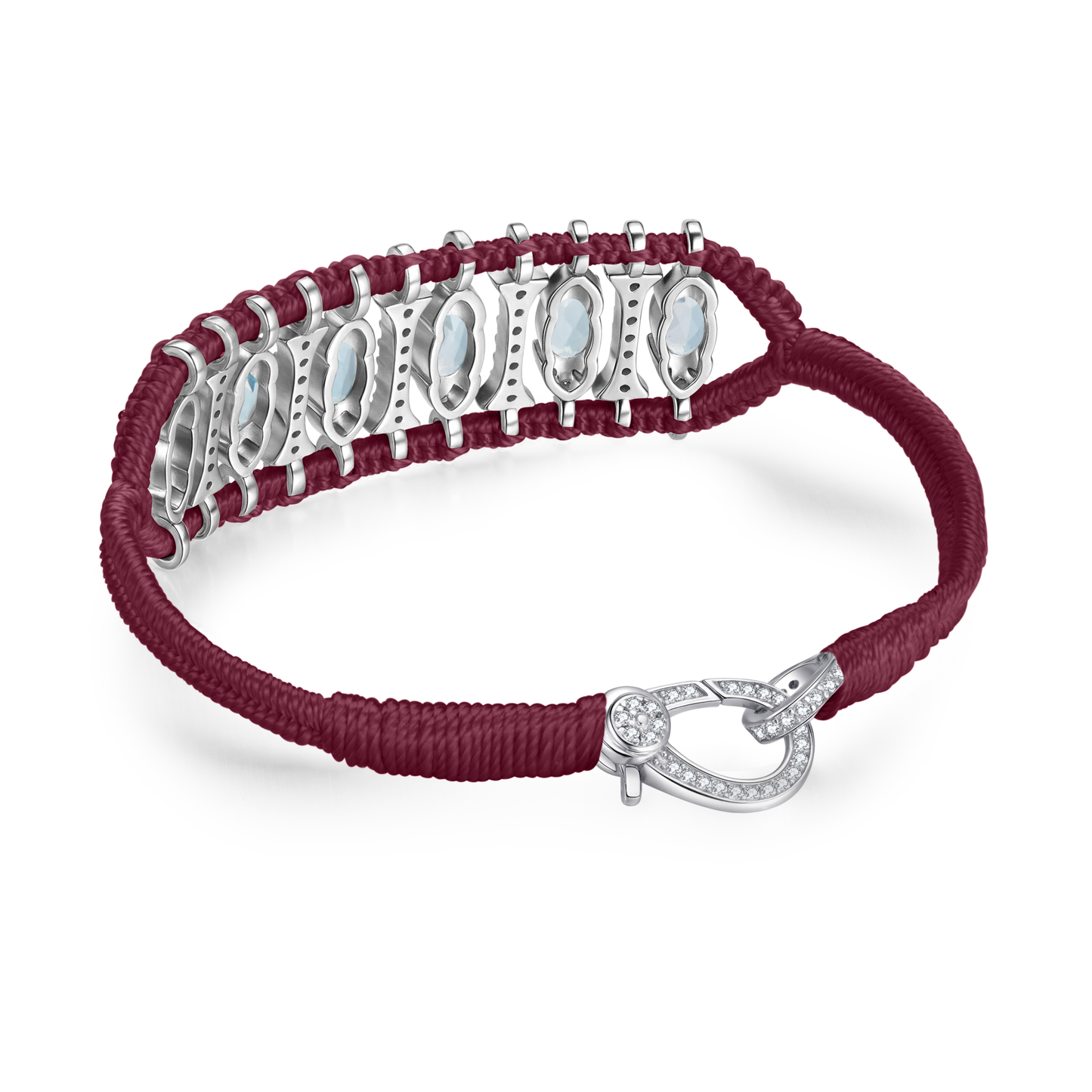 Teresina bamboo bracelet - Topaz