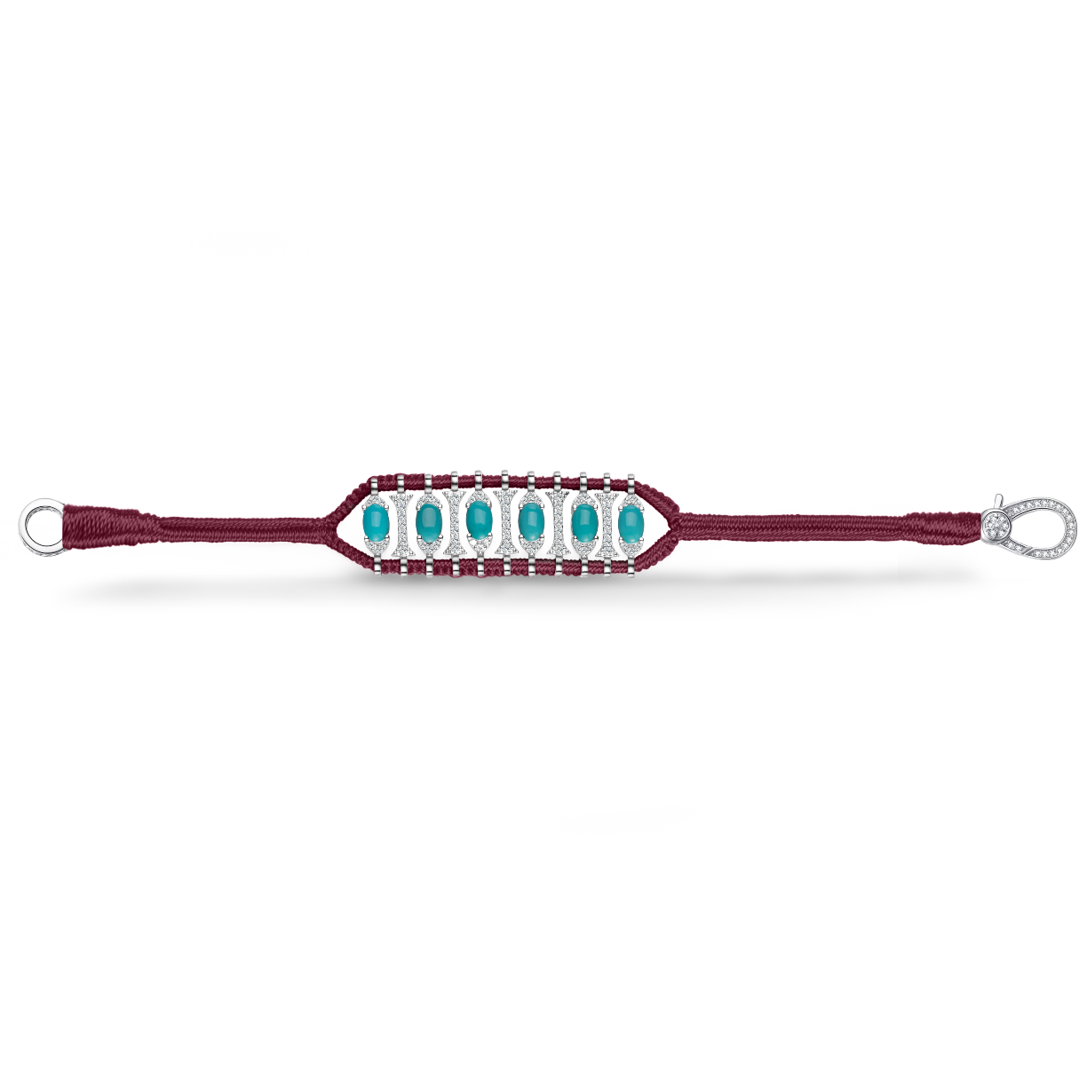 Teresina bamboo bracelet - Turquoise