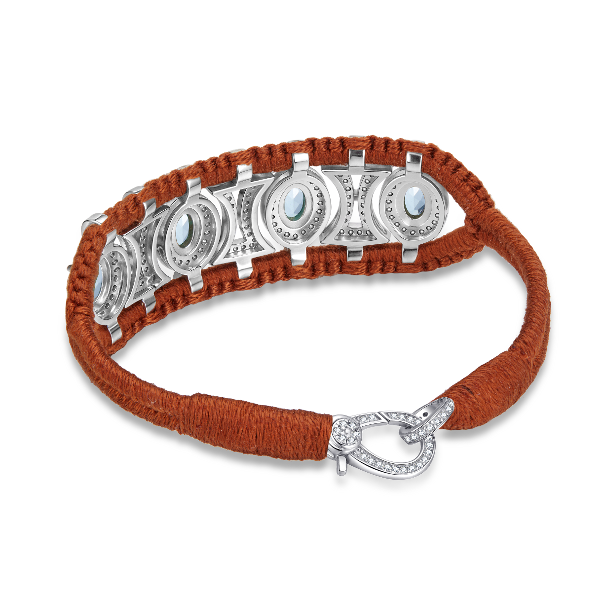 Bracelet Olinda noisette - Topazes