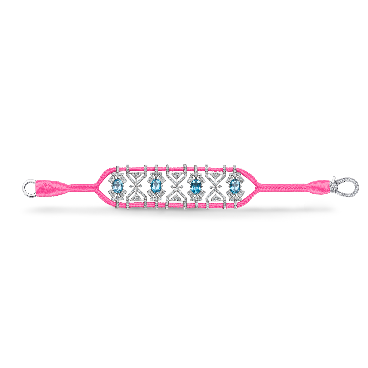 Bracelet Fortalezza neon-pink - Topazes