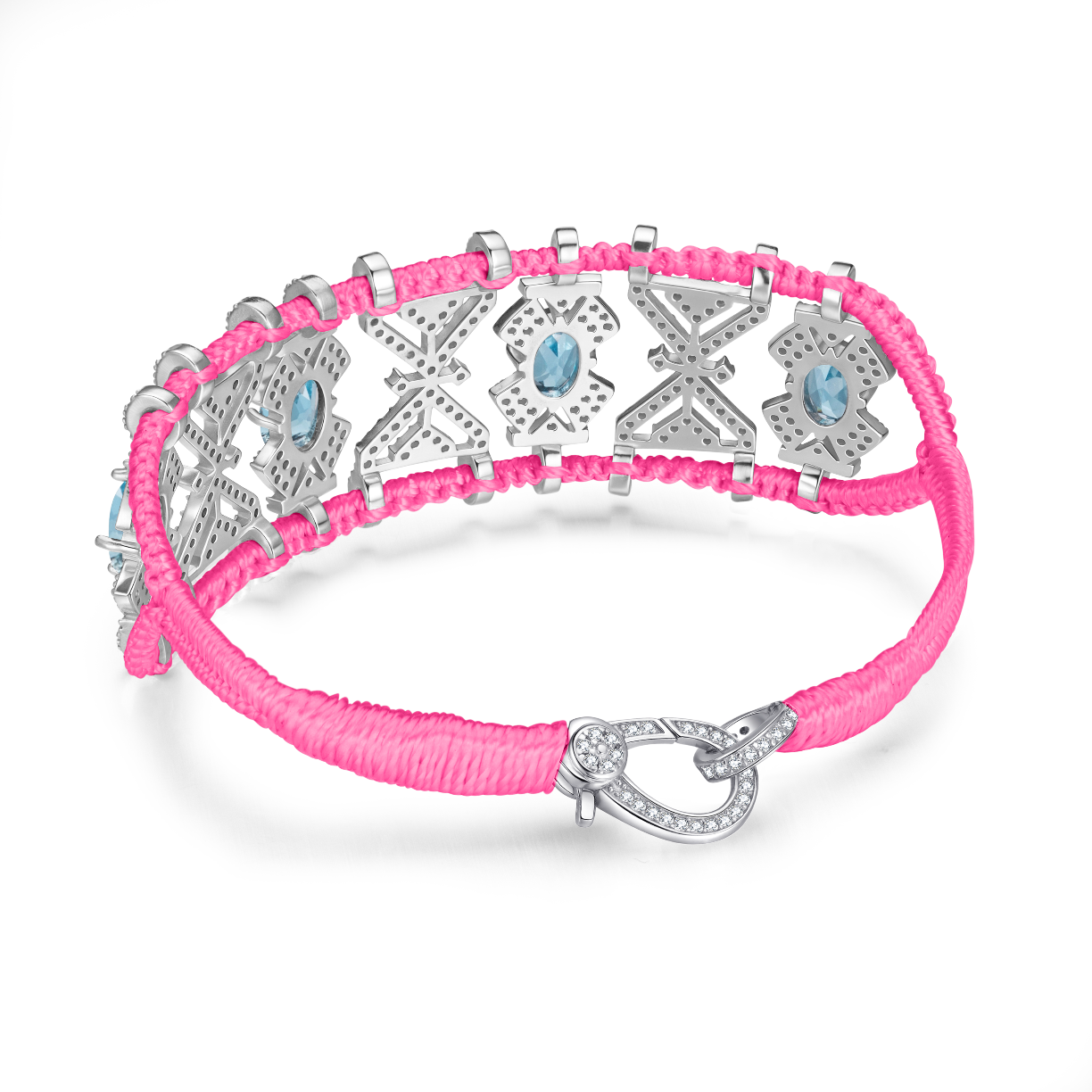 Bracelet Fortalezza neon-pink - Topazes