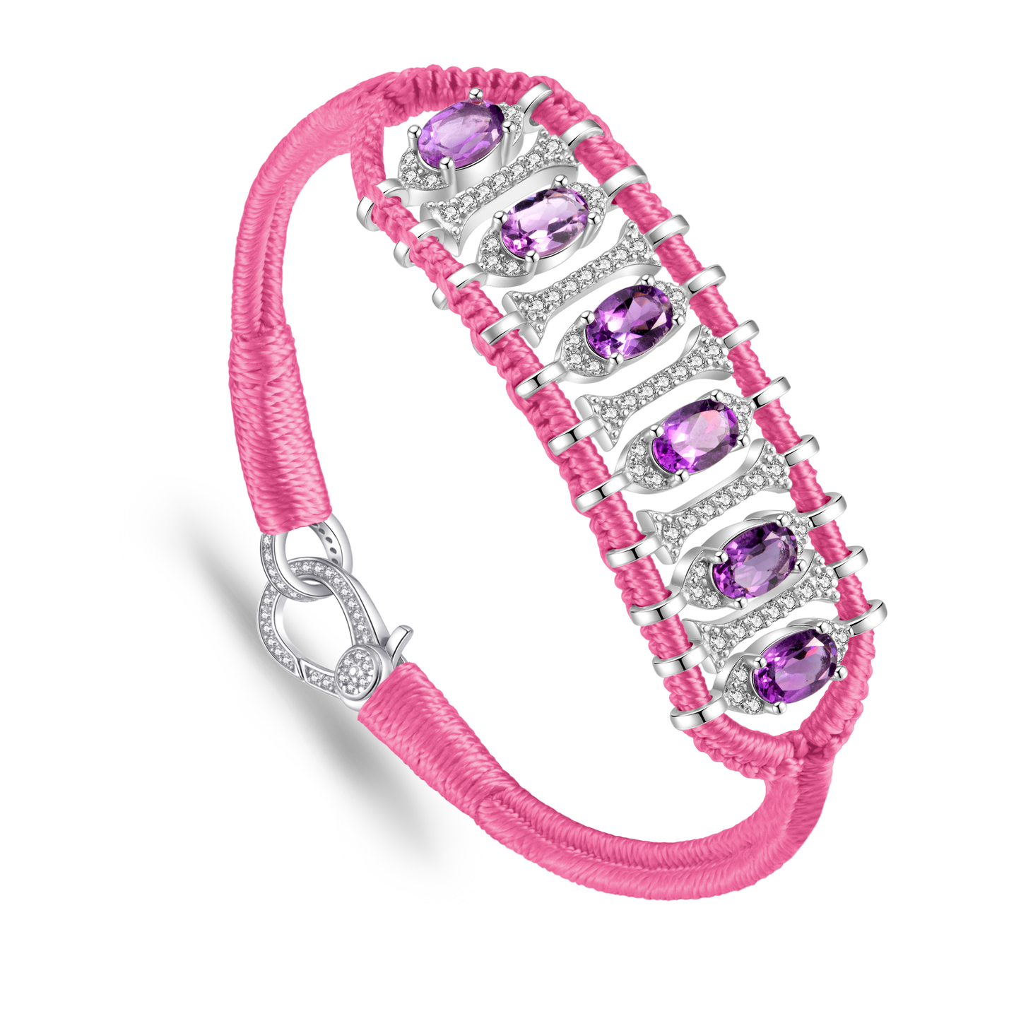 Teresina Rani bracelet - Amethyst