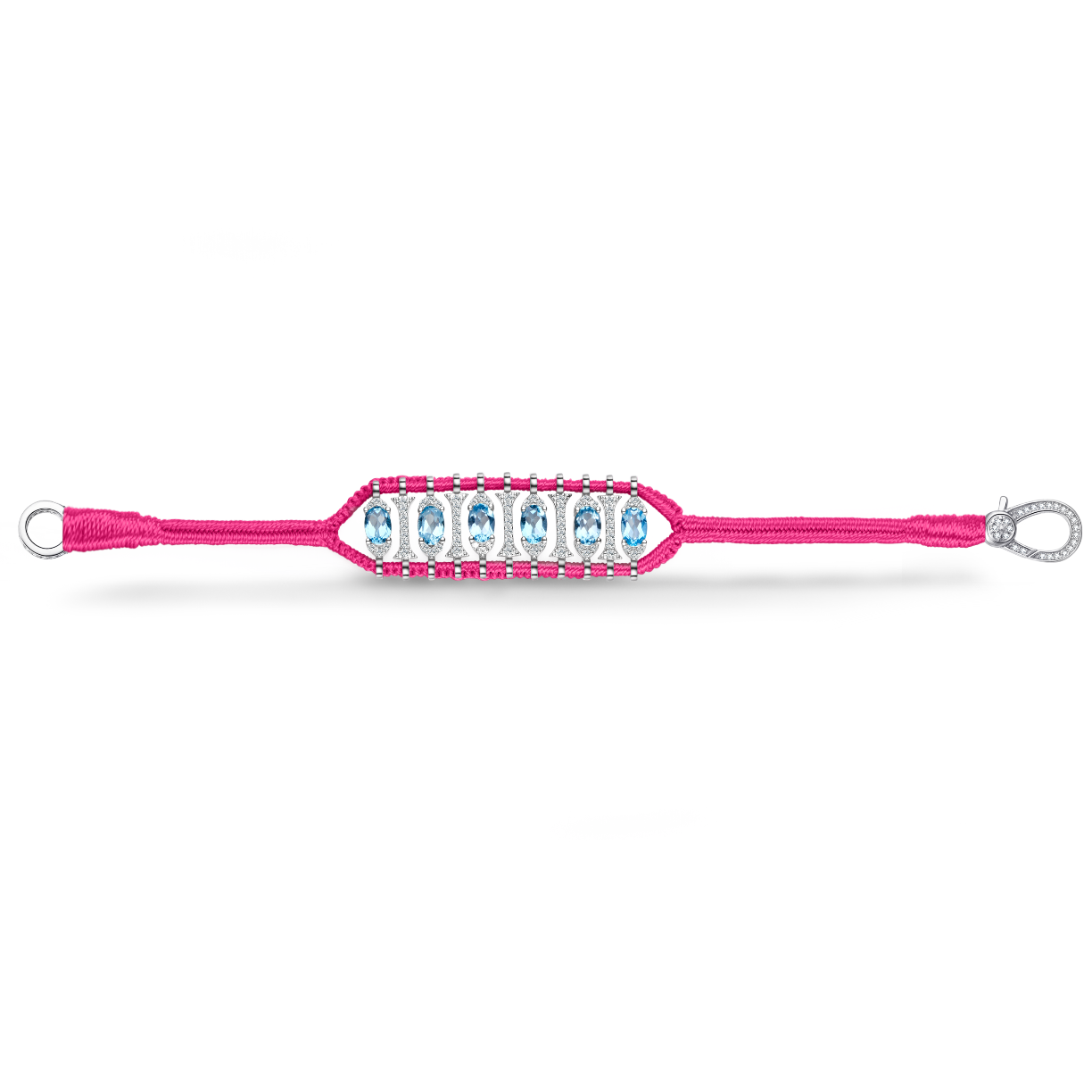 Bracelet Teresina Neon Pink - topazes