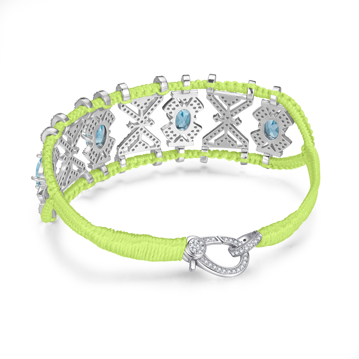 Bracelet Fortalezza neon-yellow - Topazes