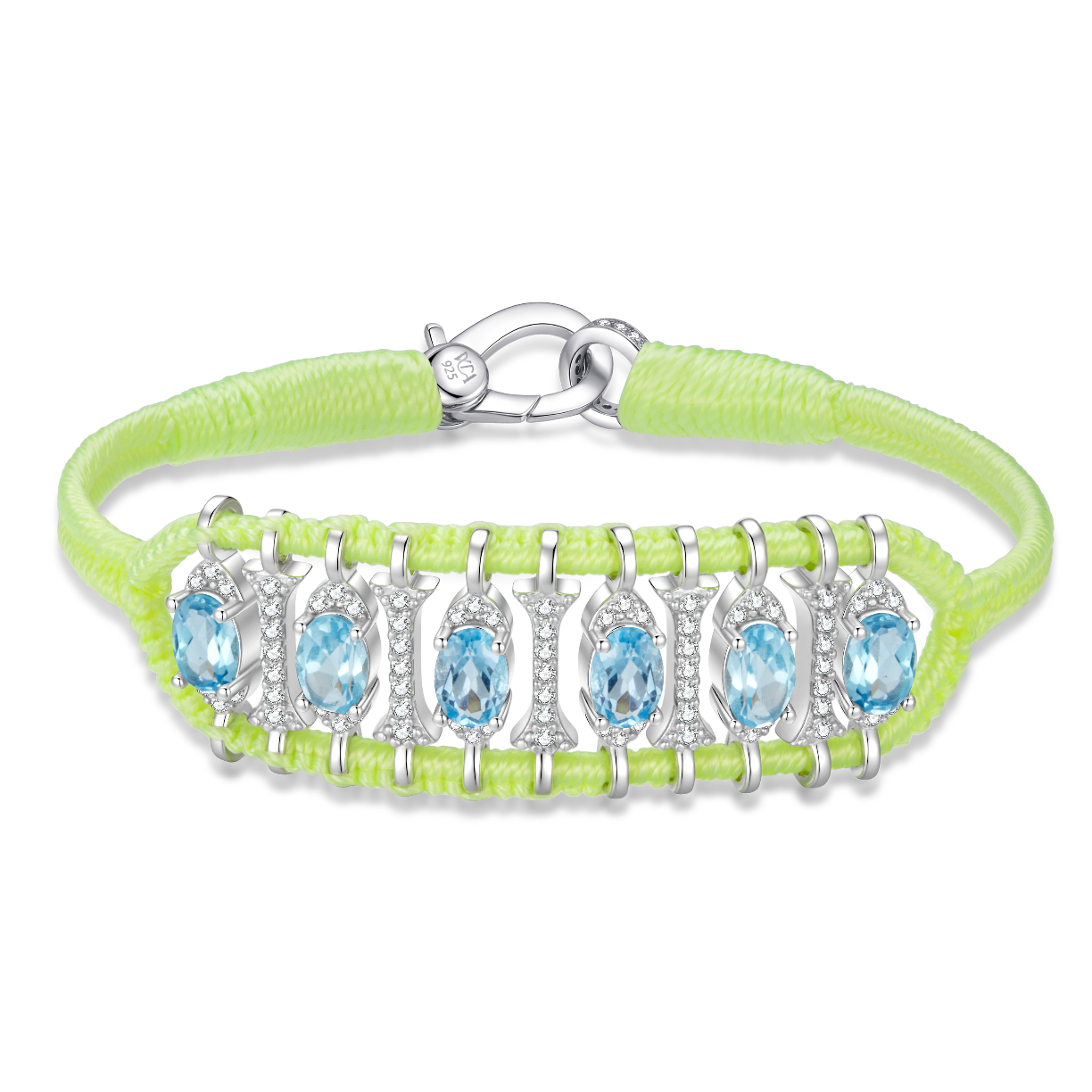 Bracelet Teresina Neon Yellow - topazes