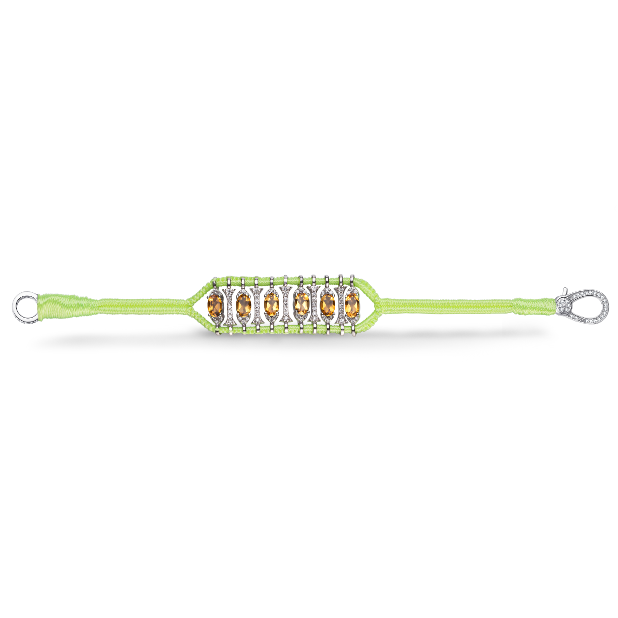 Bracelet Teresina Neon Yellow - Citrines