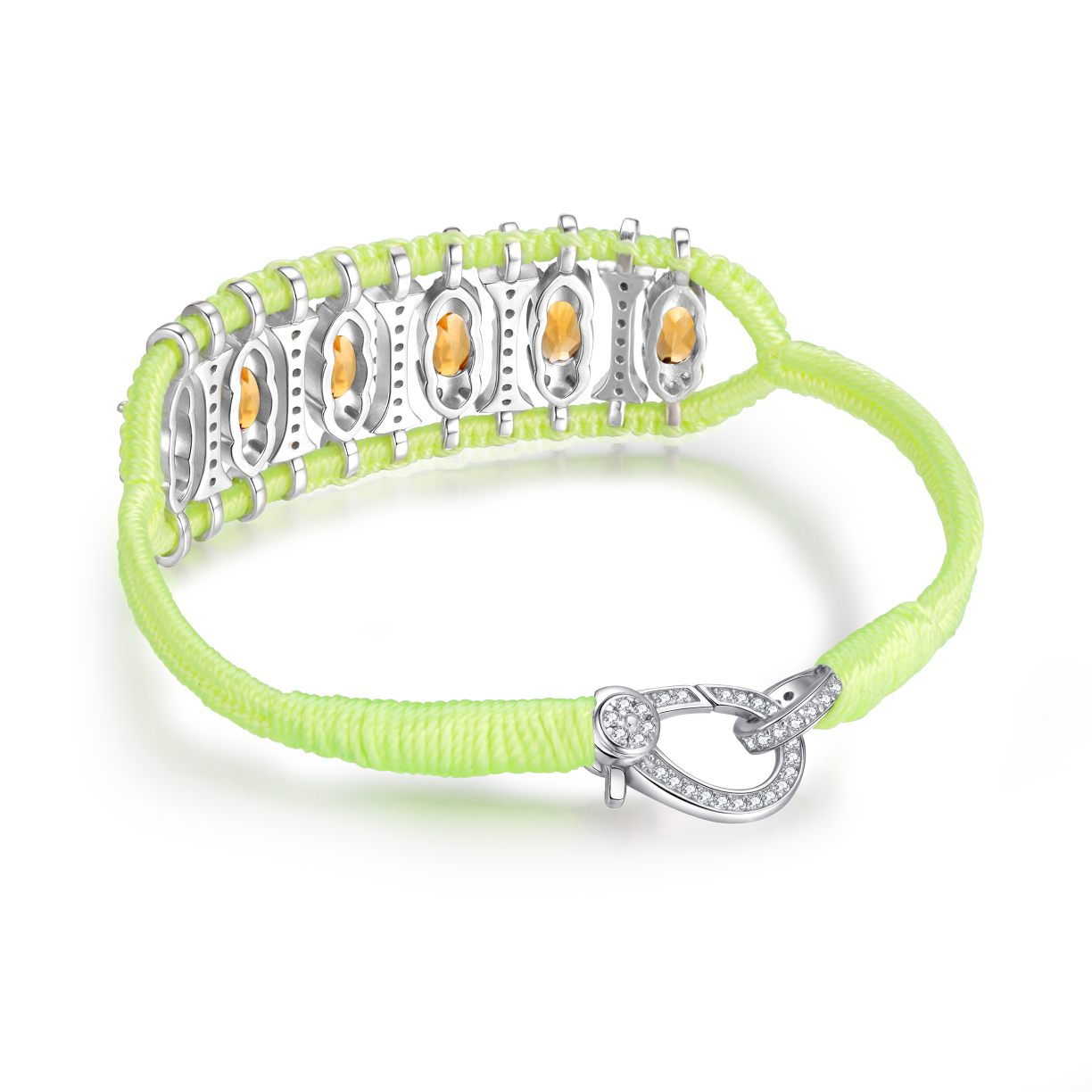 Bracelet Teresina Neon Yellow - Citrines