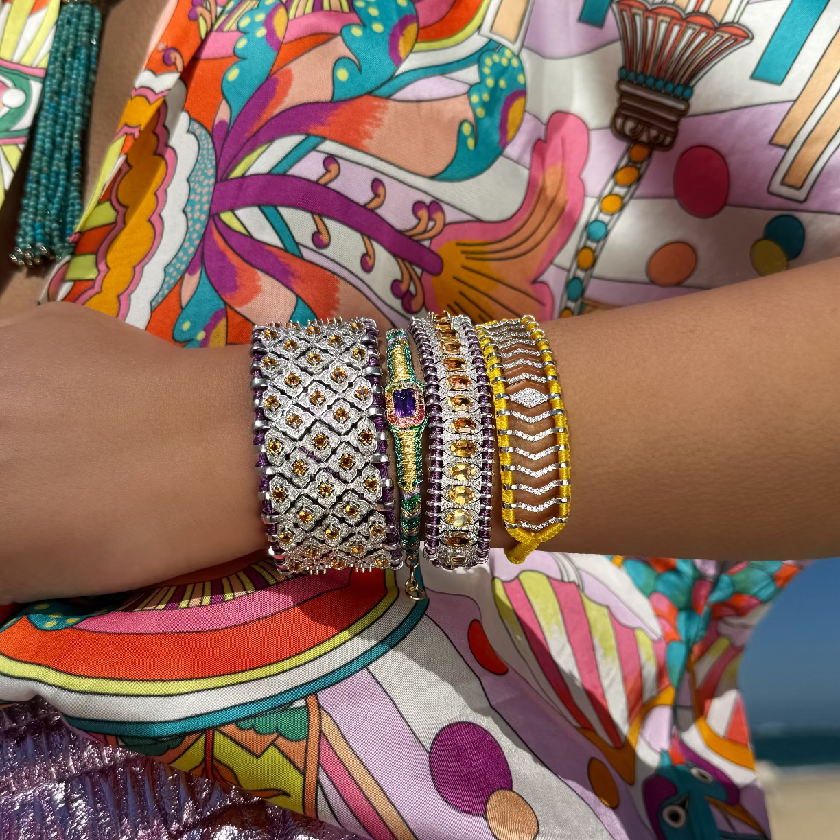 Fly amy bracelet - amethyst