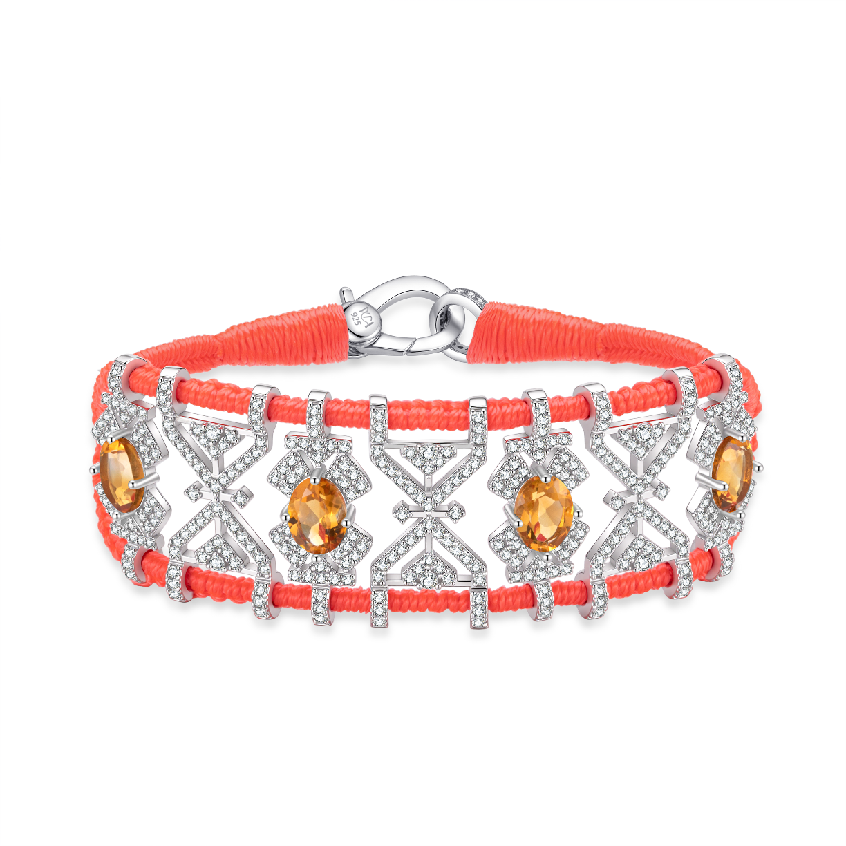 Bracelet Fortalezza Neon Flash - Citrines
