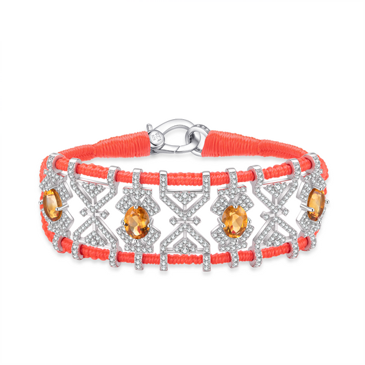 Bracelet Fortalezza Neon Flash - Citrines