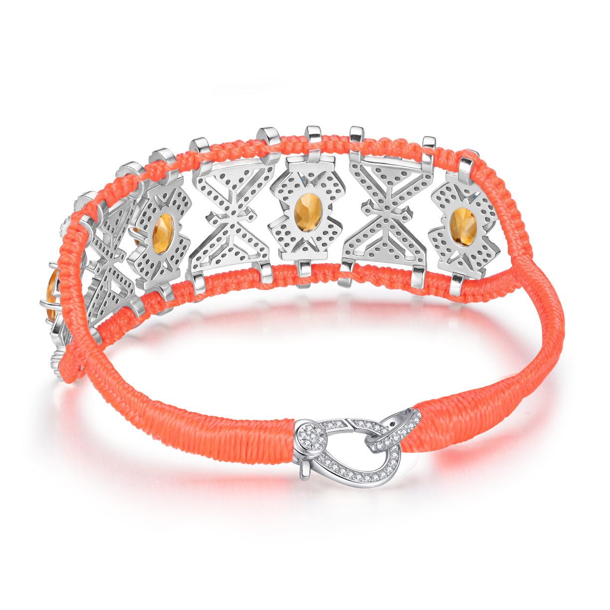 Bracelet Fortalezza Neon Flash - Citrines