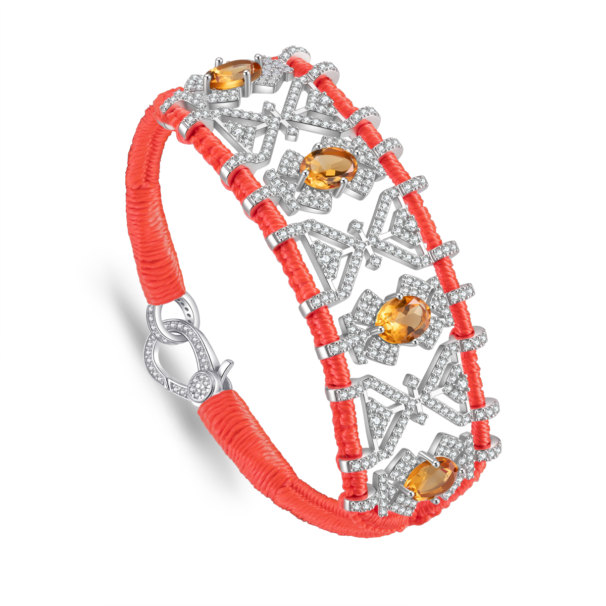 Bracelet Fortalezza Neon Flash - Citrines