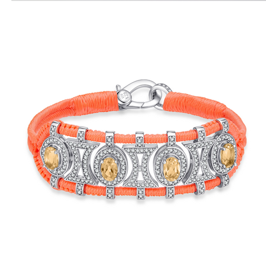 Bracelet Olinda neon-flash - Citrines