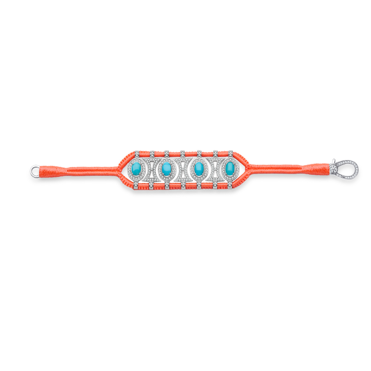 Bracelet Olinda neon flash - turquoises