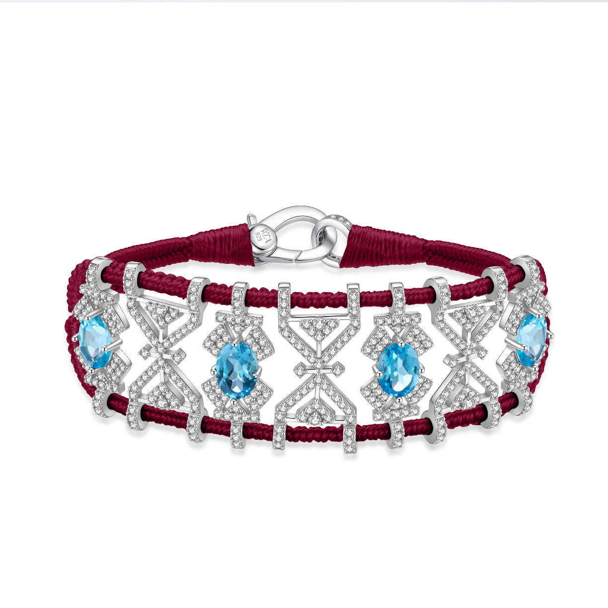 Bracelet Fortalezza vignes - Topazes