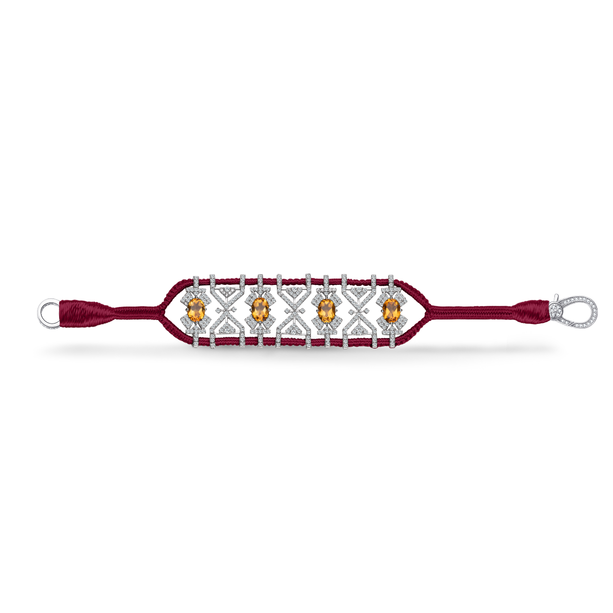 Bracelet Fortalezza Vignes- Citrines