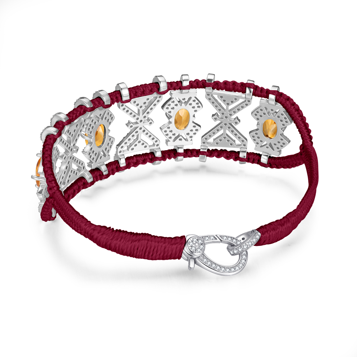 Bracelet Fortalezza Vignes- Citrines